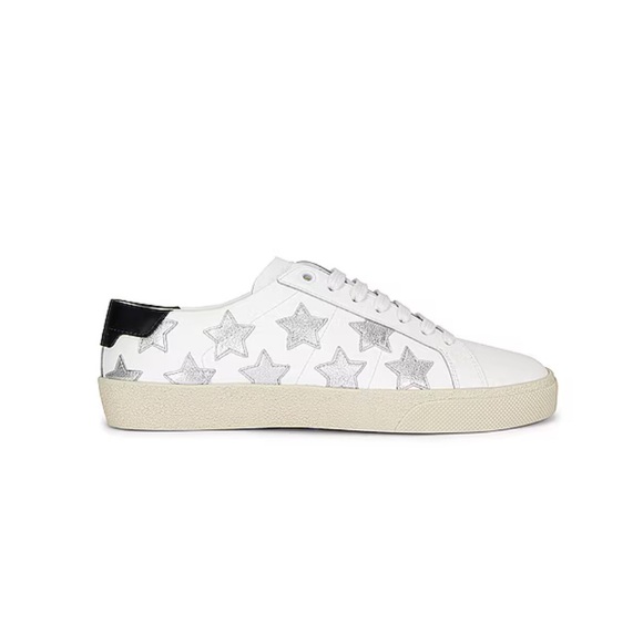 SAINT LAURENT Court Classic Star Sneakers - Picture 1 of 11
